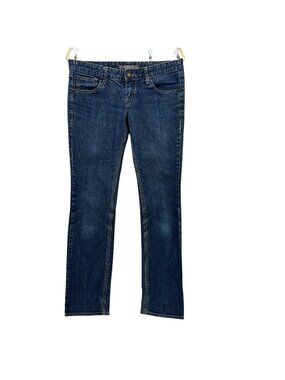 Vintage Buckaroo Womens 27 Jeans Low Rise Slim Straight Distressed Korean READ